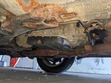 Unwashed undercarriages are the primary breeding ground for rust
