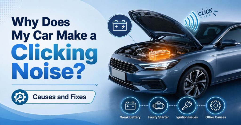 Why Does My Car Make a Clicking Noise Causes and Fixes