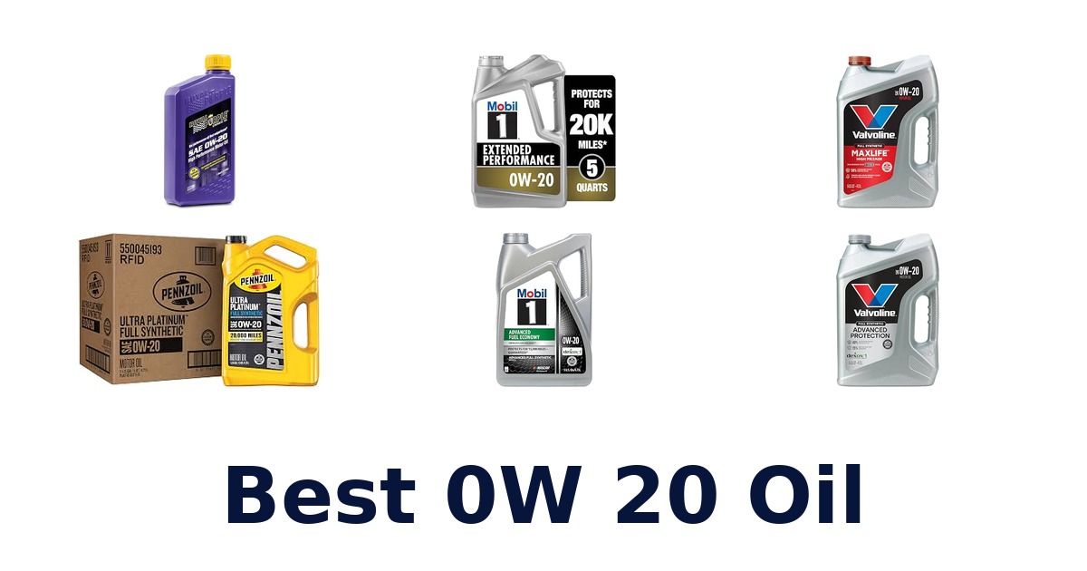 Best 0W 20 Oil