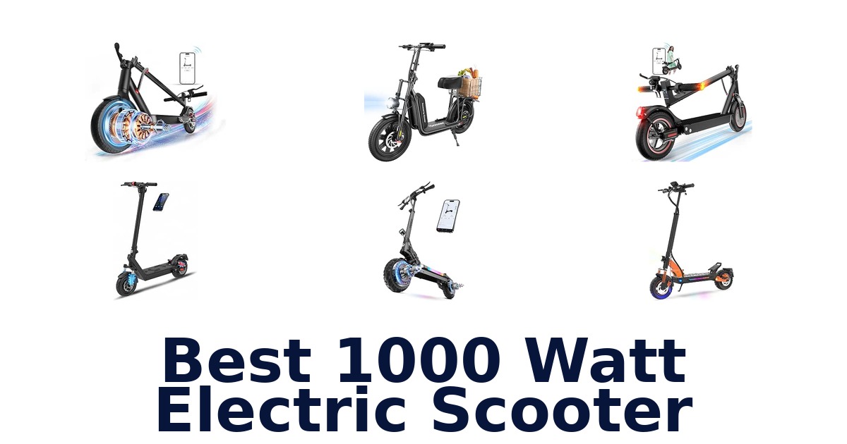 Best 1000 Watt Electric Scooter