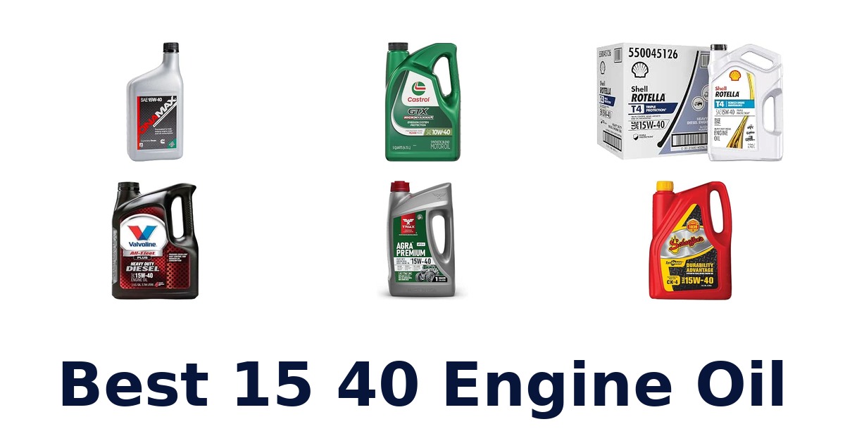 Best 15 40 Engine Oil
