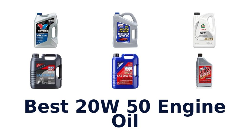 Best 20W 50 Engine Oil