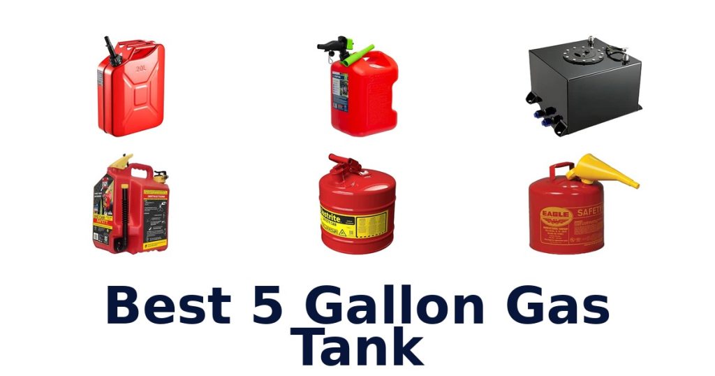Best 5 Gallon Gas Tank