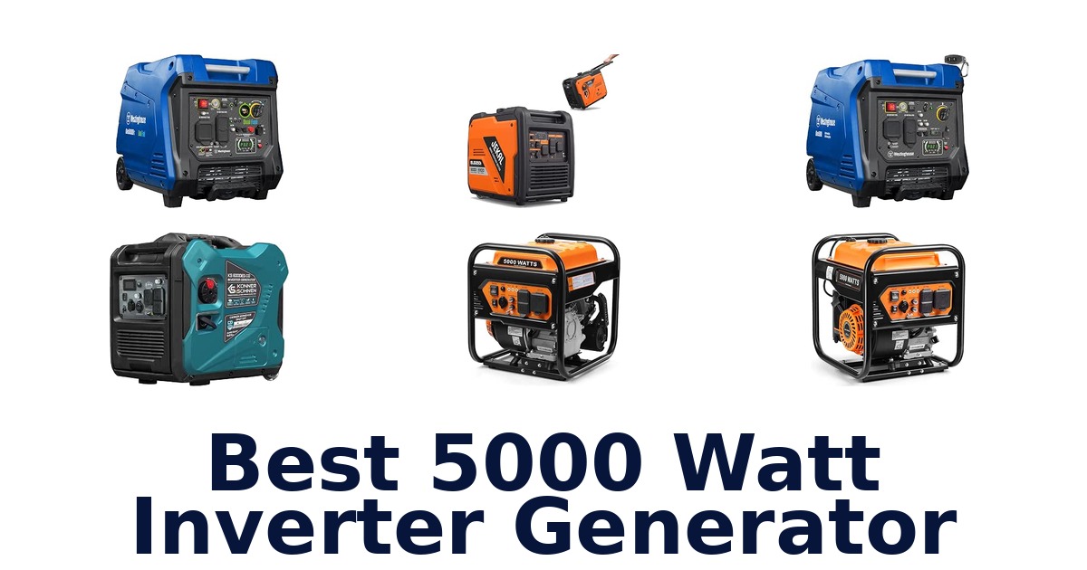 Best 5000 Watt Inverter Generator