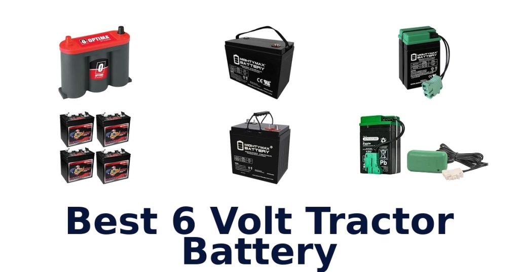 Best 6 Volt Tractor Battery