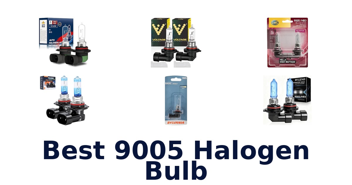 Best 9005 Halogen Bulb