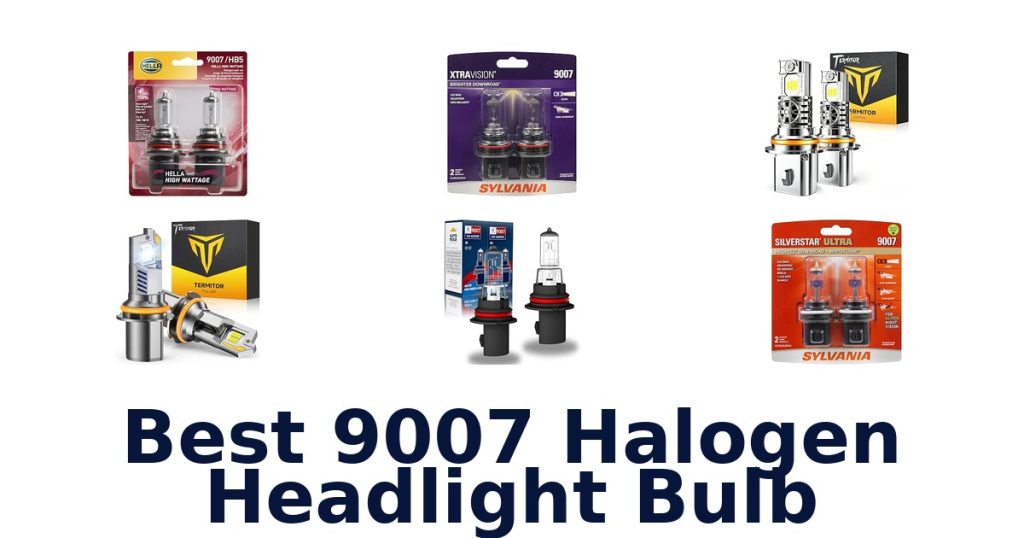 Best 9007 Halogen Headlight Bulb