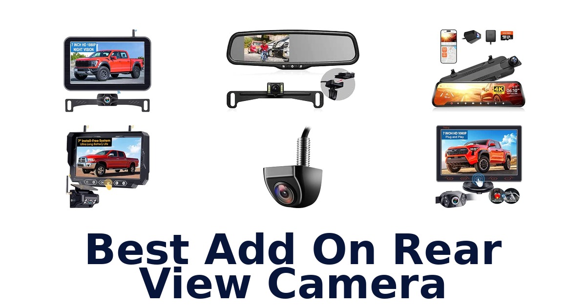Best Add On Rear View Camera