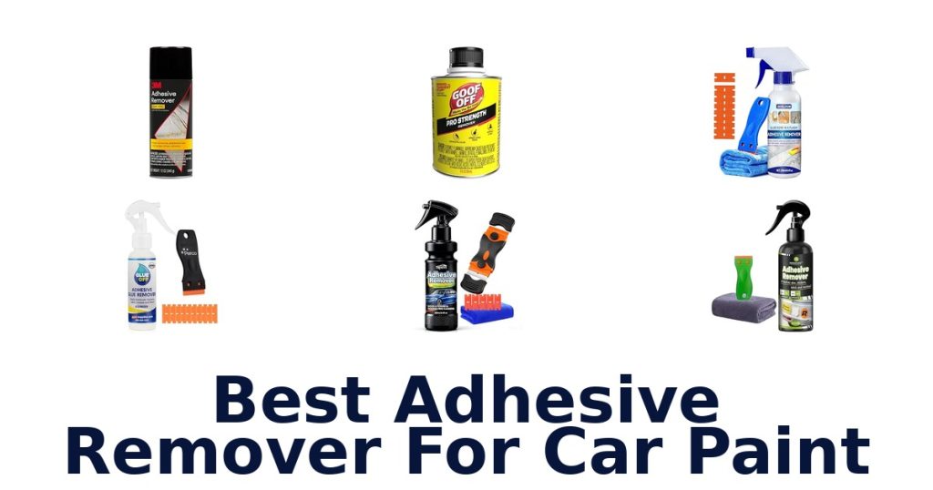 Best Adhesive Remover For Car Paint