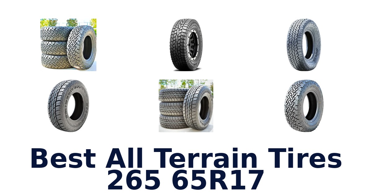 Best All Terrain Tires 265 65R17