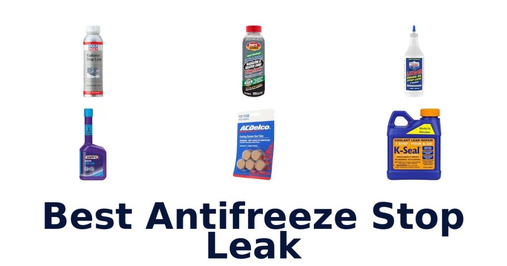 Best Antifreeze Stop Leak