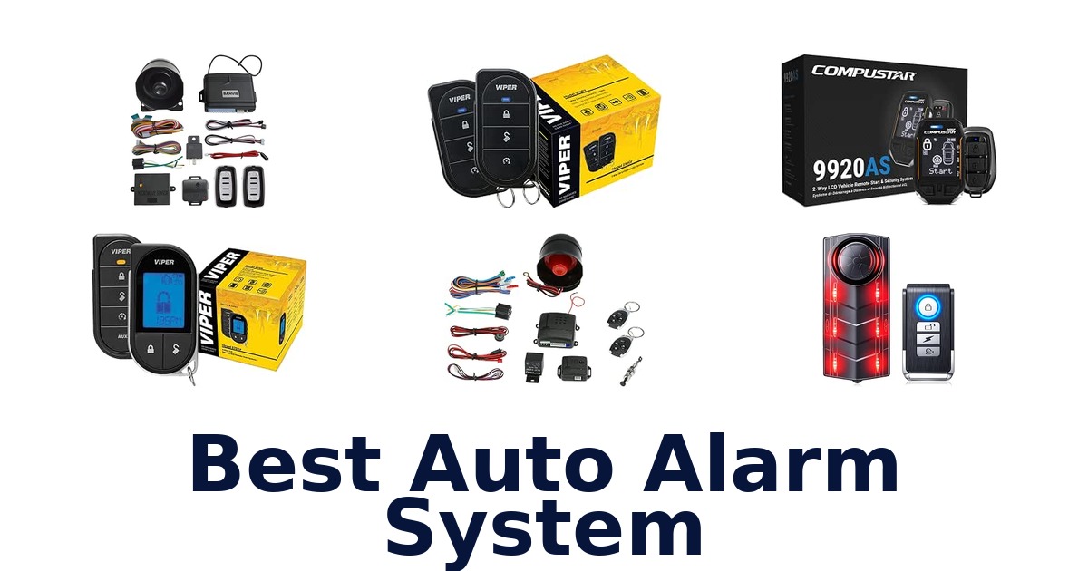 Best Auto Alarm System
