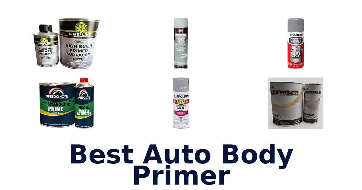 Best Auto Body Primer