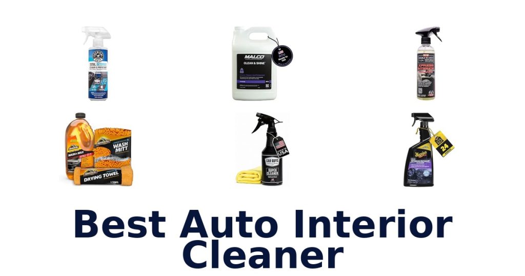 Best Auto Interior Cleaner