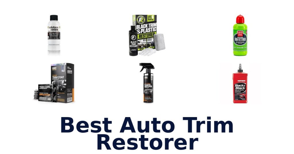 Best Auto Trim Restorer