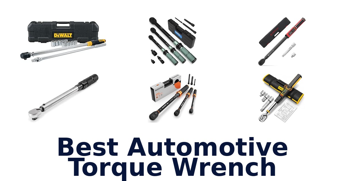 Best Automotive Torque Wrench