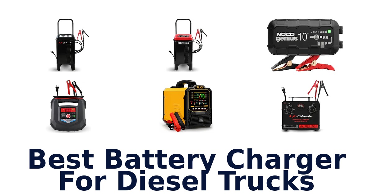 Best Battery Charger For Diesel Trucks