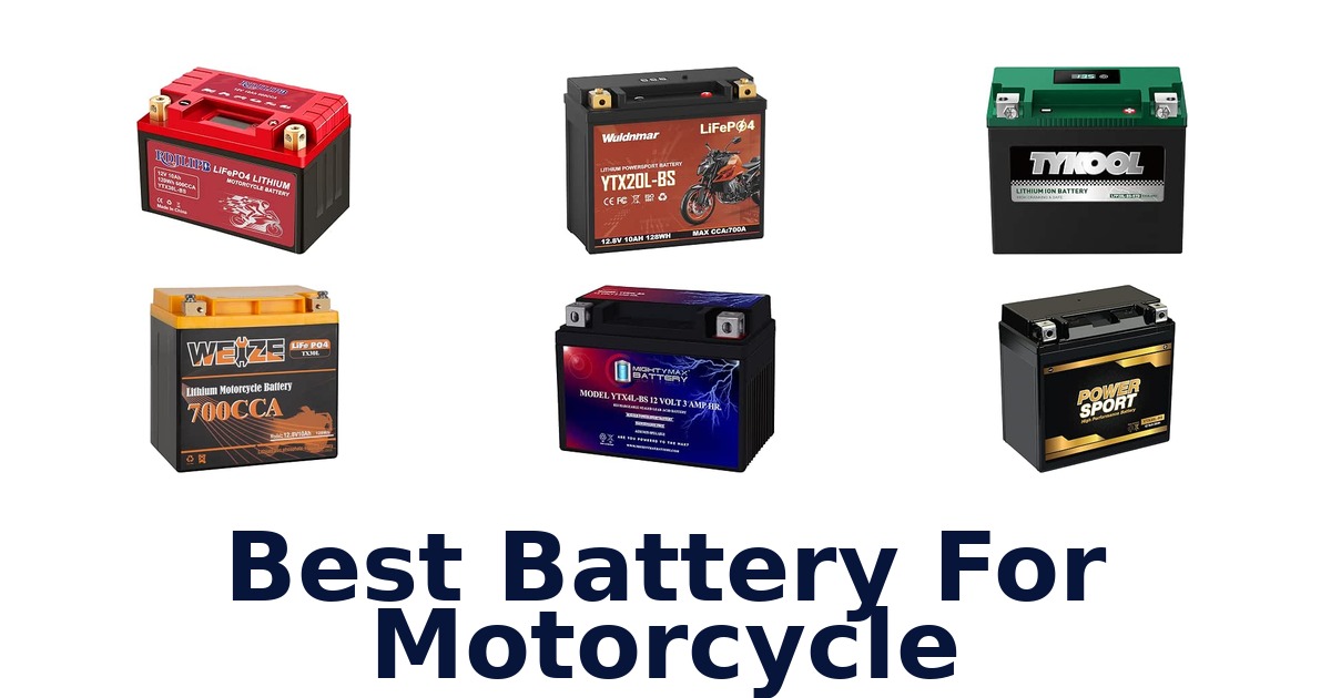 Best Battery For Motorcycle