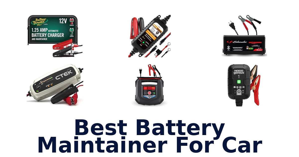 Best Battery Maintainer For Car