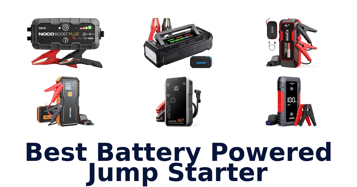 Best Battery Powered Jump Starter