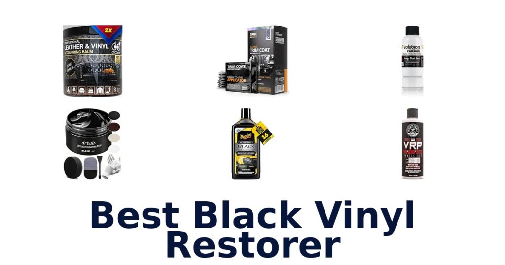 Best Black Vinyl Restorer