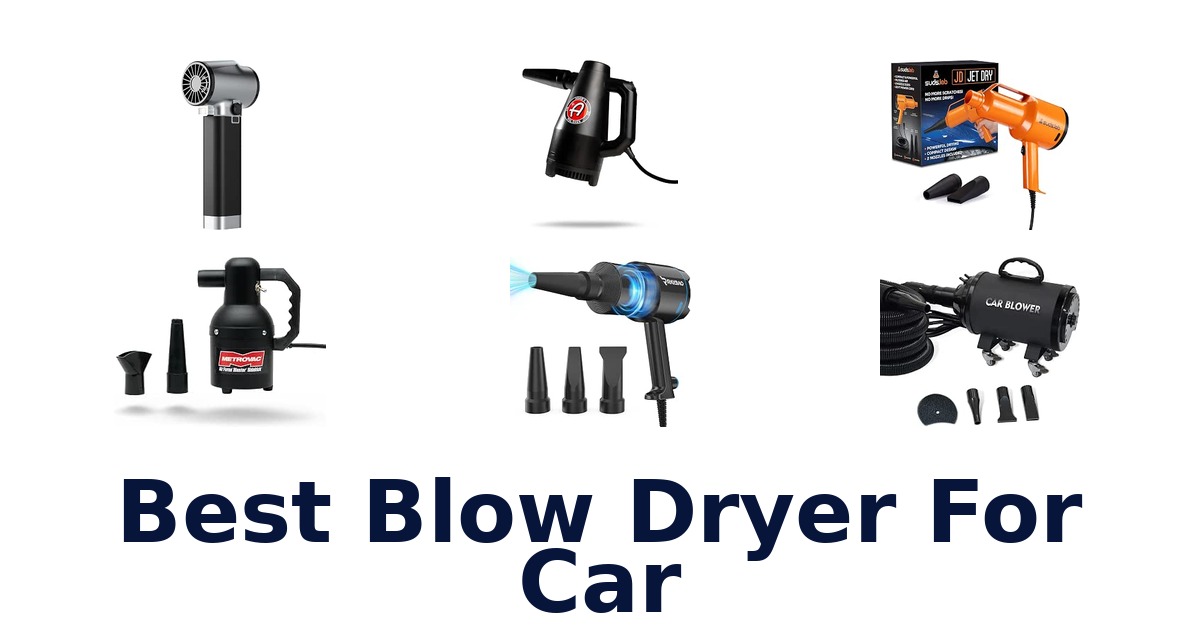 Best Blow Dryer For Car
