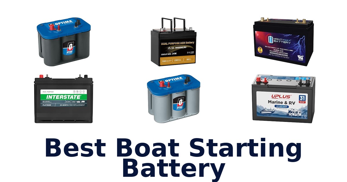 Best Boat Starting Battery