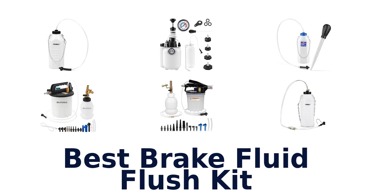 Best Brake Fluid Flush Kit