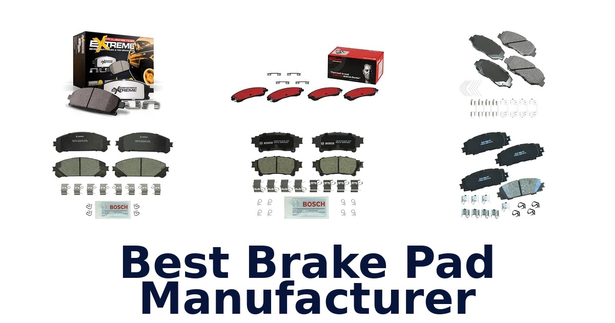 Best Brake Pad Manufacturer