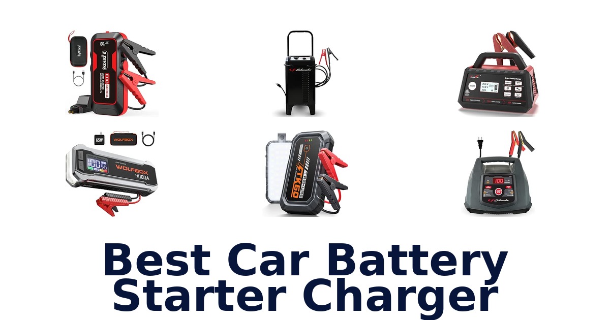 Best Car Battery Starter Charger