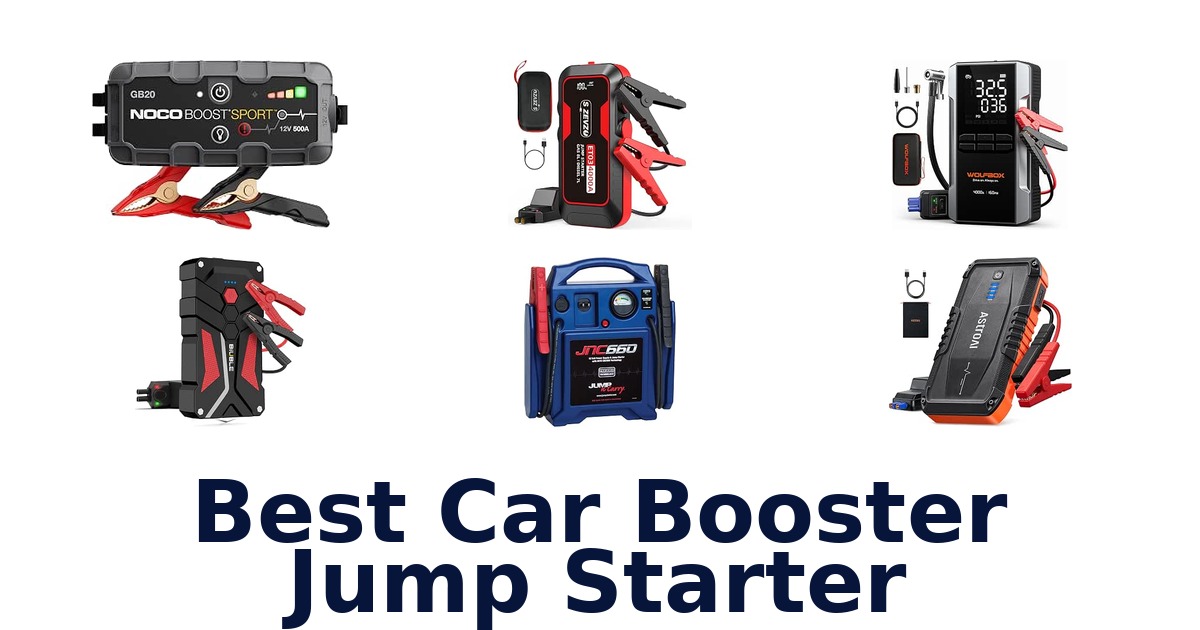Best Car Booster Jump Starter