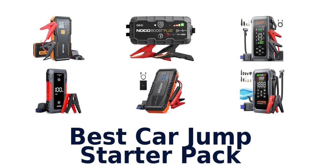 Best Car Jump Starter Pack
