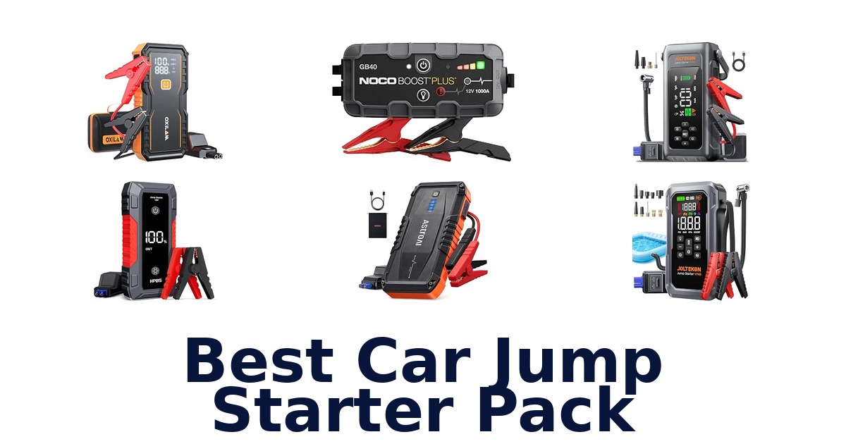Best Car Jump Starter Pack