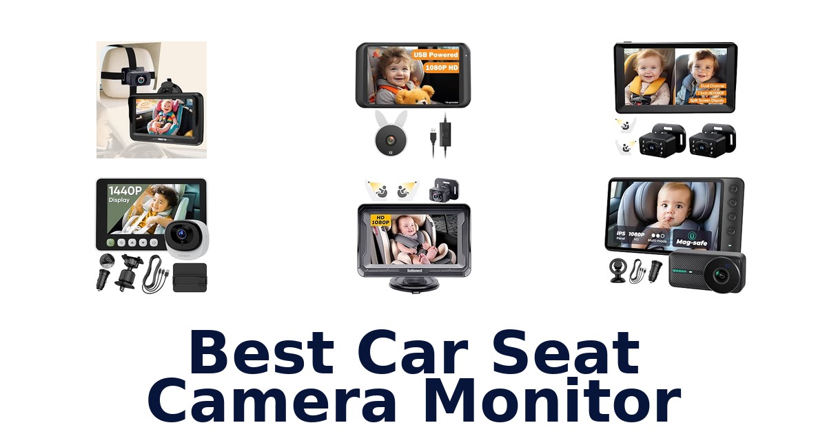 Best Car Seat Camera Monitor
