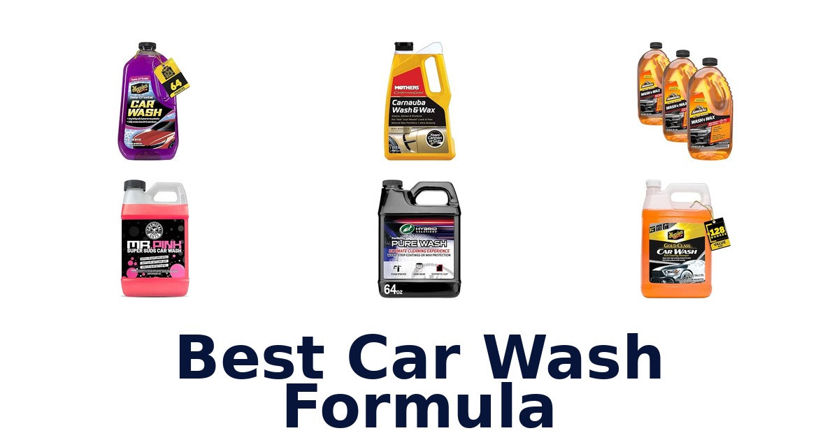 Best Car Wash Formula