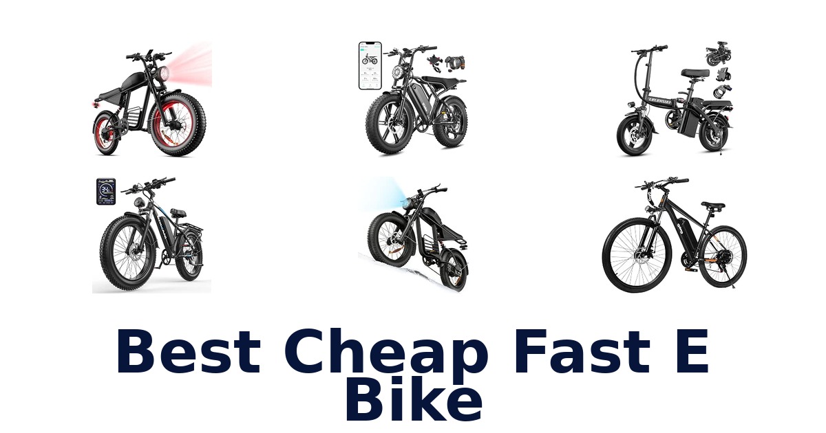 Best Cheap Fast E Bike