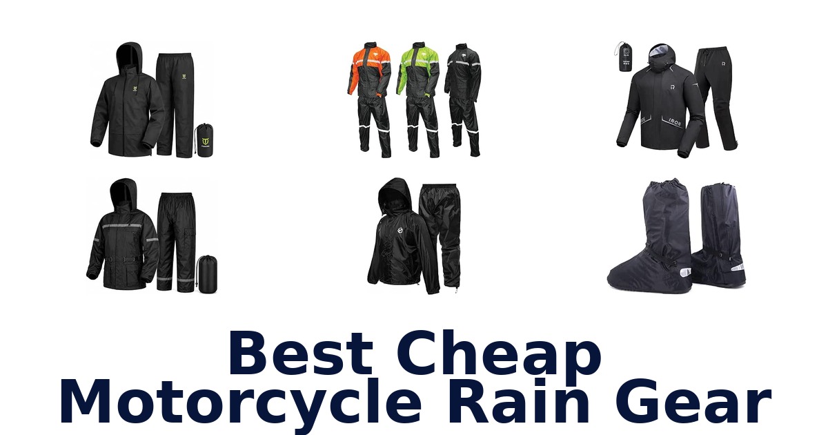 Best Cheap Motorcycle Rain Gear