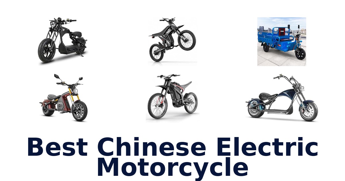 Best Chinese Electric Motorcycle