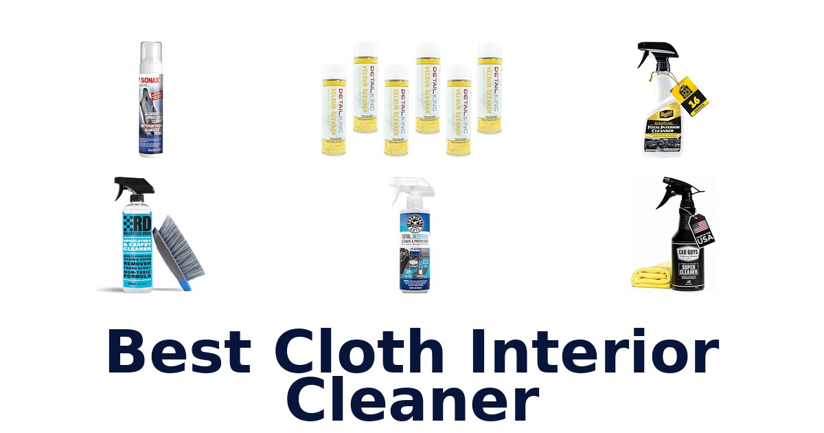 Best Cloth Interior Cleaner