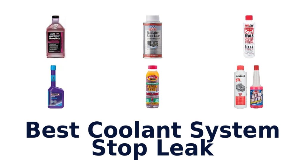 Best Coolant System Stop Leak