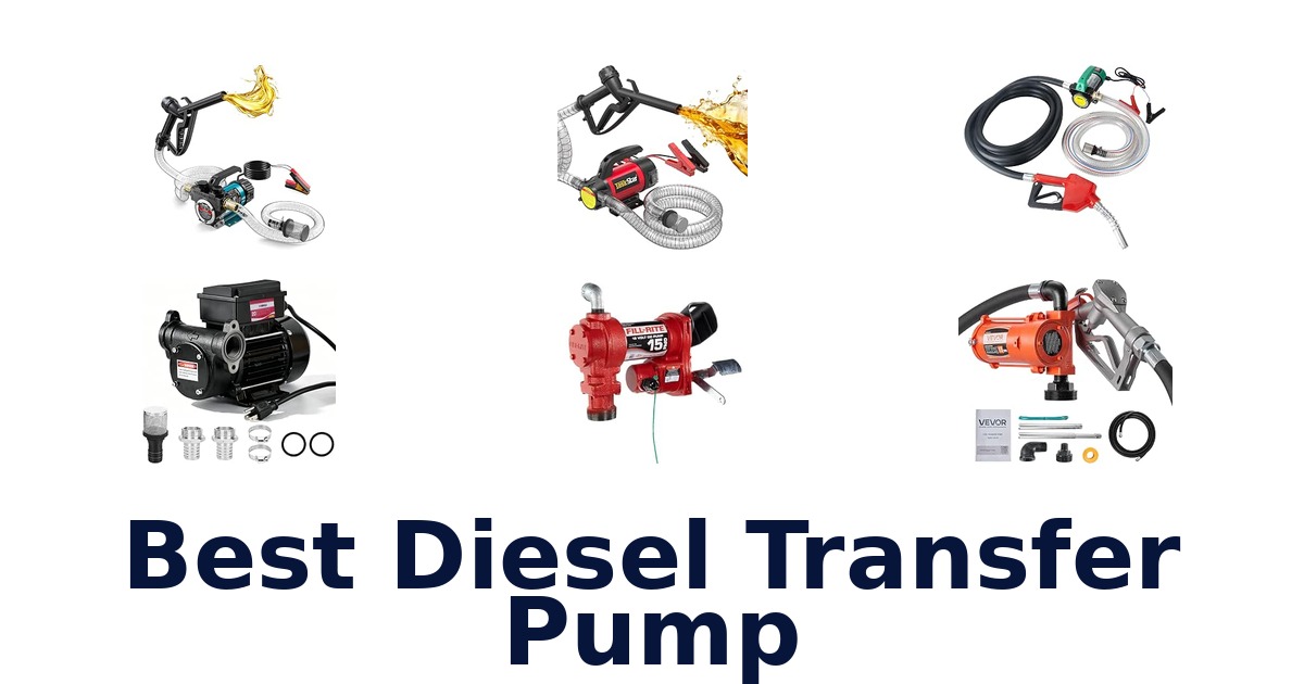 Best Diesel Transfer Pump