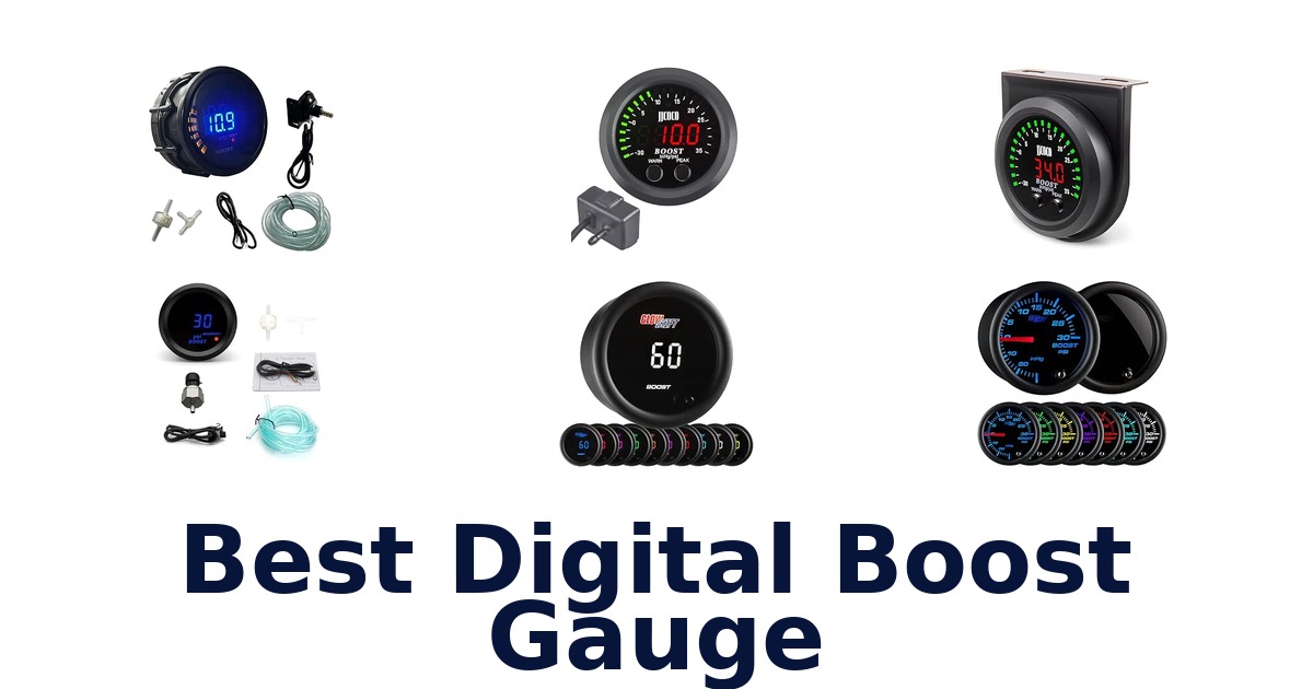 Best Digital Boost Gauge