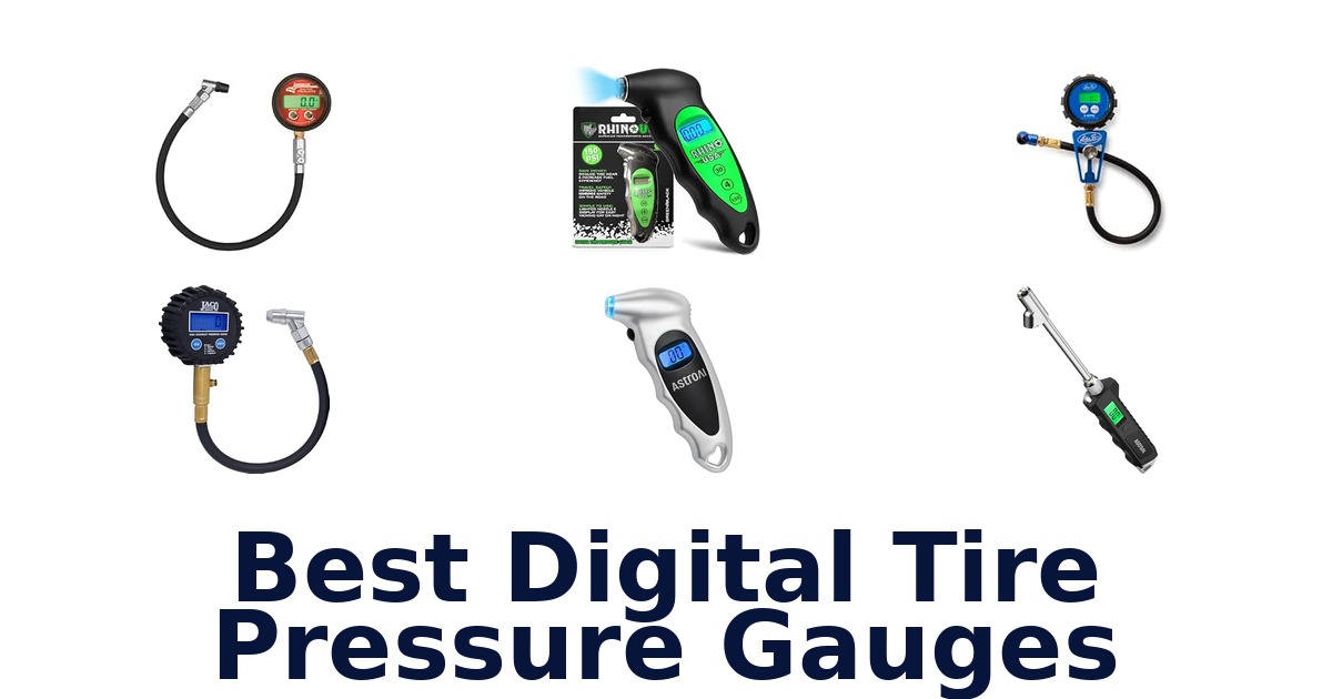 Best Digital Tire Pressure Gauges