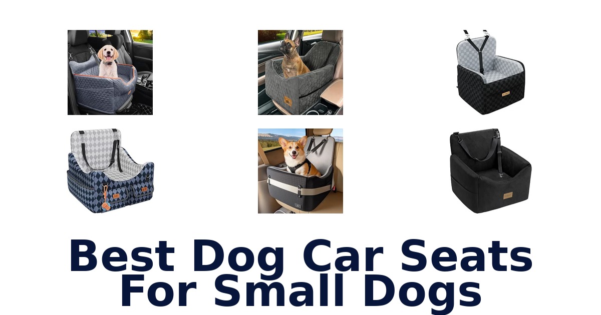 Best Dog Car Seats For Small Dogs