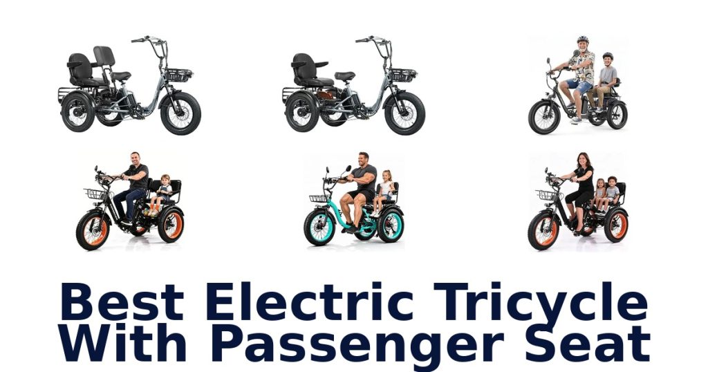 Best Electric Tricycle With Passenger Seat
