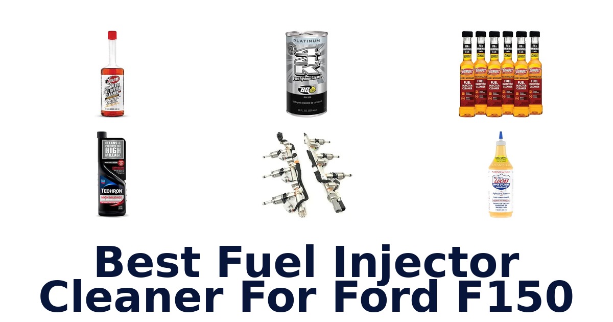 Best Fuel Injector Cleaner For Ford F150