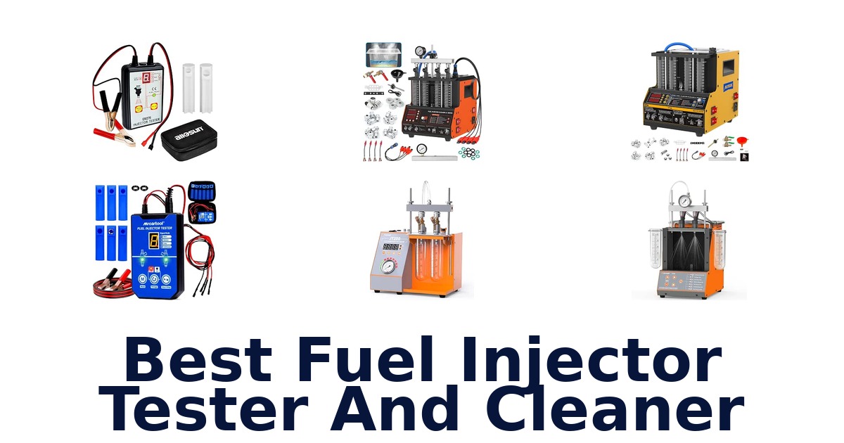 Best Fuel Injector Tester And Cleaner