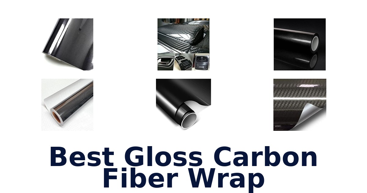 Best Gloss Carbon Fiber Wrap