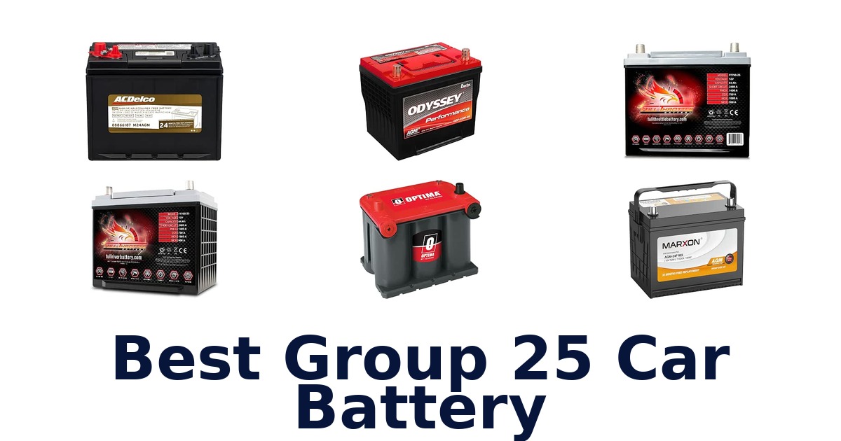 Best Group 25 Car Battery