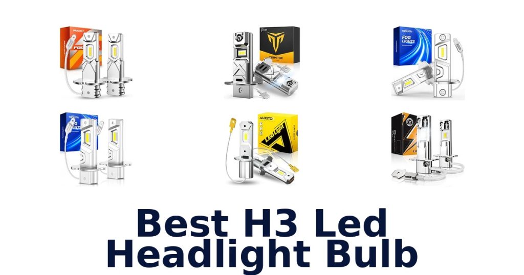 Best H3 Led Headlight Bulb